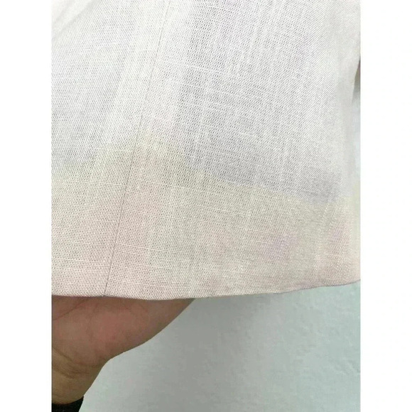 VTG Light Pink Large Button Blazer Top Sz 10 Kathryn Conover Women's Retro - Picture 8 of 11